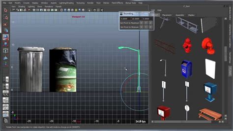 maya animation bounding box